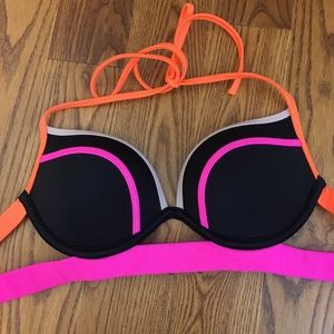 Victoria's Secret Push Up Bikini Top Hottie Halter